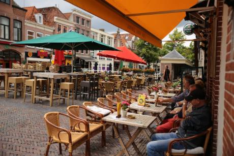 Photo Platte Stenenbrug en Alkmaar, Voir, Boire, Quartier, place, parc