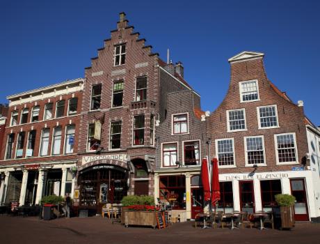 Photo Grote Markt en Haarlem, Voir, Café, Boire, Quartier