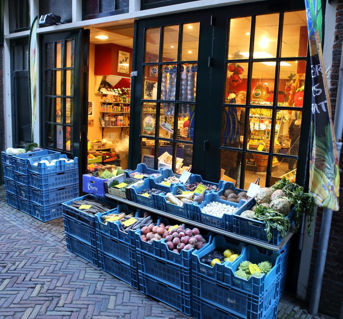 Photo Koos Bertels Groenten- en fruit en Delft, Shopping, Gourmandises & spécialités - #1