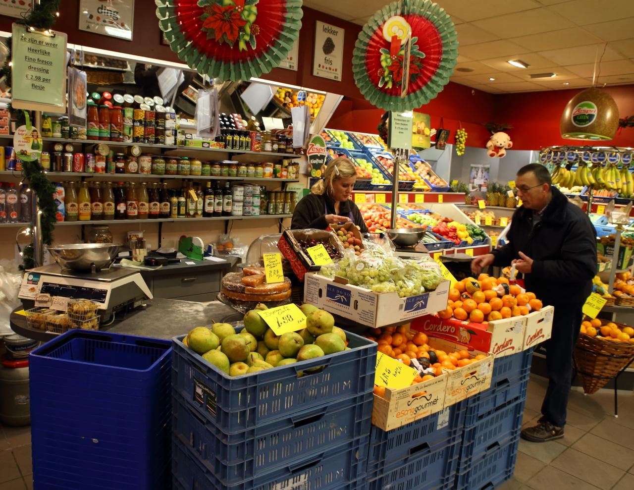 Photo Koos Bertels Groenten- en fruit en Delft, Shopping, Gourmandises & spécialités - #5