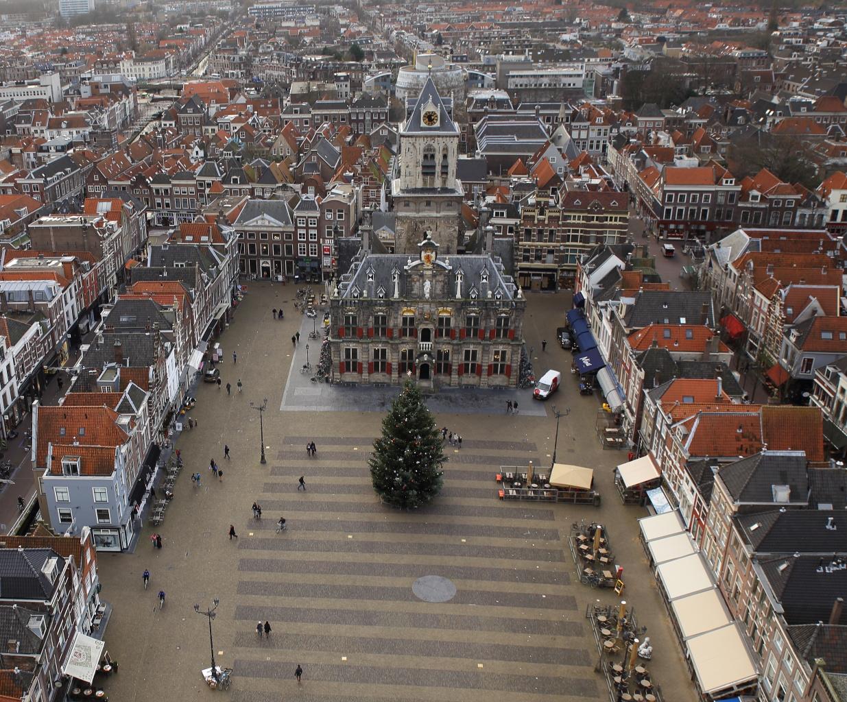 Photo Markt en Delft, Voir, Boire un verre, Se promener - #1