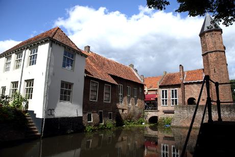 Photo Zuidsingel en Amersfoort, Voir, Quartier, place, parc