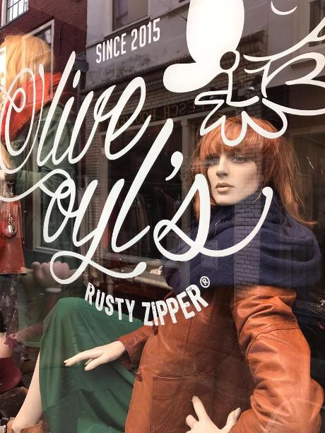 Photo Olive Oyl's Rusty Zipper en Breda, Shopping, Shopping agréable