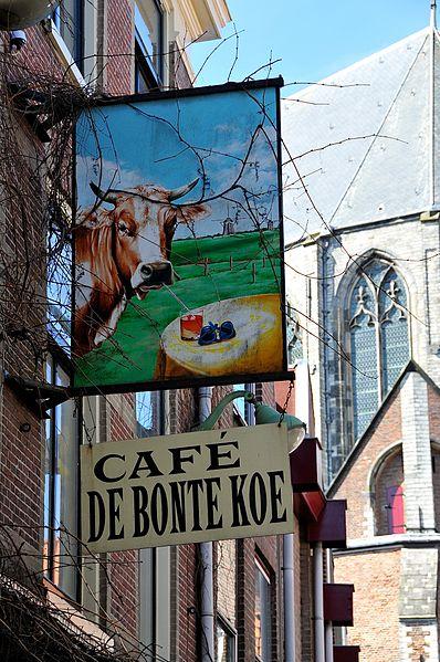 Photo Café de Bonte Koe en Leiden, Manger & boire, Boire un verre - #1
