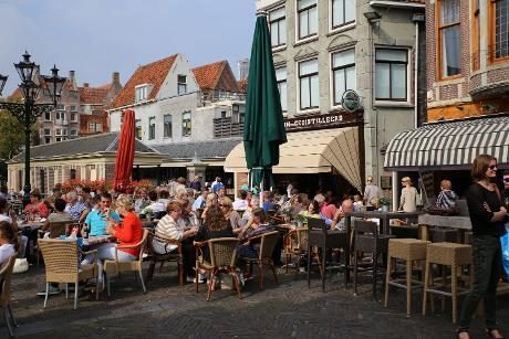 Photo Platte Stenenbrug en Alkmaar, Voir, Boire, Quartier, place, parc