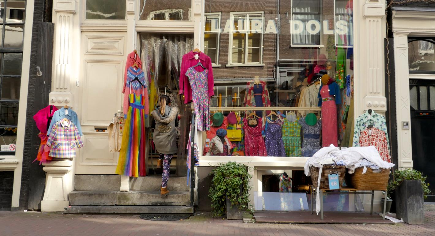 Photo Laura Dols en Amsterdam, Shopping, Mode et habillement - #1