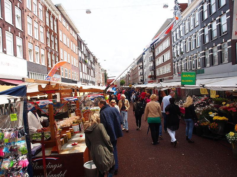 Photo Albert Cuypmarkt en Amsterdam, Voir, Quartier, place, parc - #1