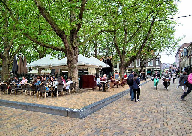 Photo Beestenmarkt en Delft, Voir, Boire, Dîner, Quartier - #1