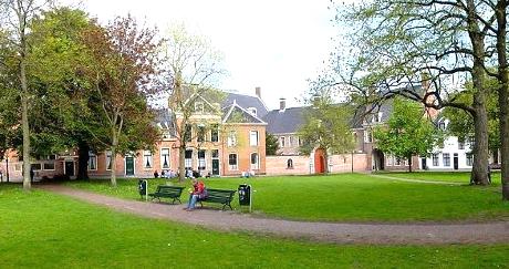 Photo Martinikerkhof en Groningen, Voir, Quartier, place, parc